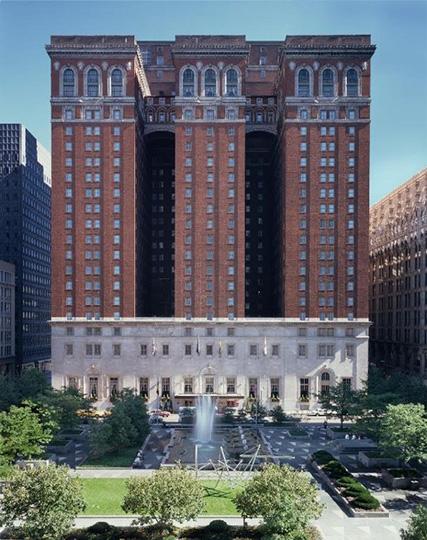 Omni hotel building exterior
